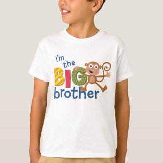 T-shirt Grand frère singe