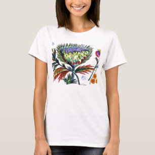 T-shirt Grand grand chardon fort pour une personne forte
