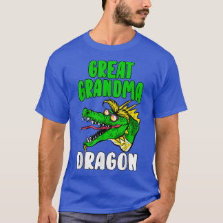 T-shirt Grand grand-mère Dragon Lover Fête des mères 