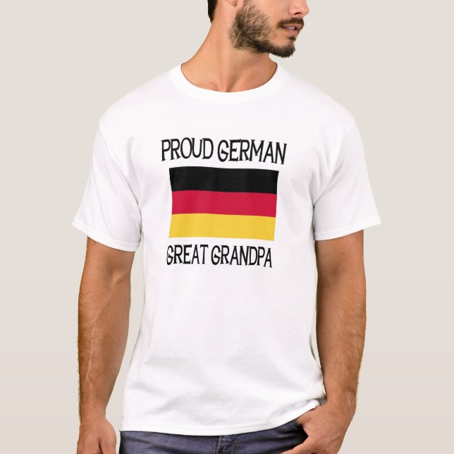 T-shirt Grand grand-papa allemand fier (Devant)