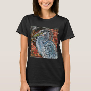T-shirt Grand Héron Bleu