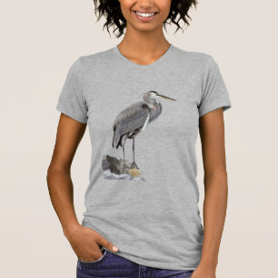 T-shirt Grand Héron Bleu