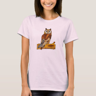 T-shirt Grand hibou à cornes