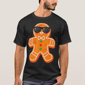 T-shirt Grand Homme en pain d'épice avec lunettes de solei