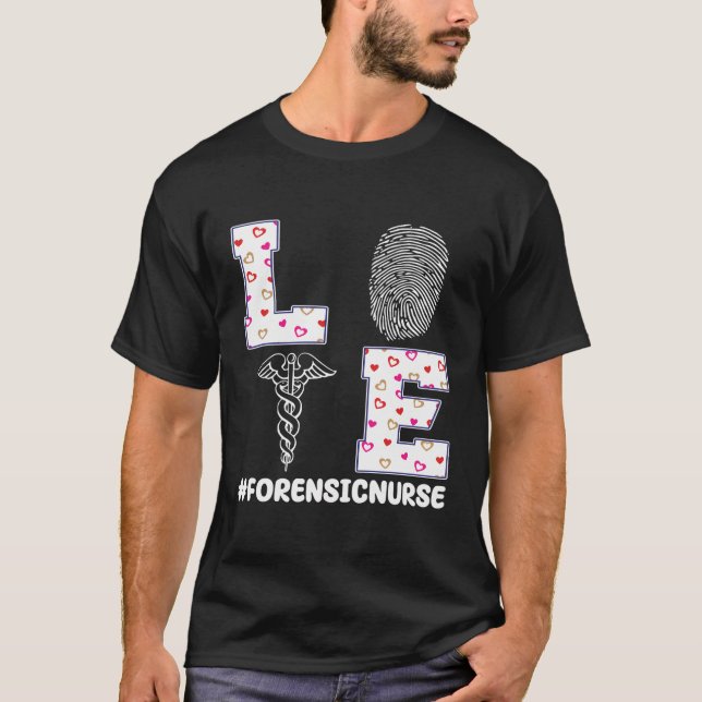 T-shirt Grand Infirmière Légale Valentine'S Day (Devant)