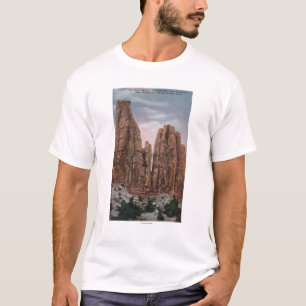 T-shirt Grand Junction, Co - vue de monument national de