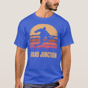 T-shirt Grand Junction Colorado Snowboard Dehors Vinta