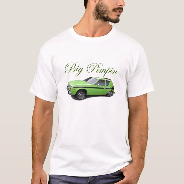 T-shirt GRAND Lowrider de Pimpin AMC Gremlin (Devant)