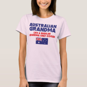 T-shirt Grand-maman australienne comme un roucoulement