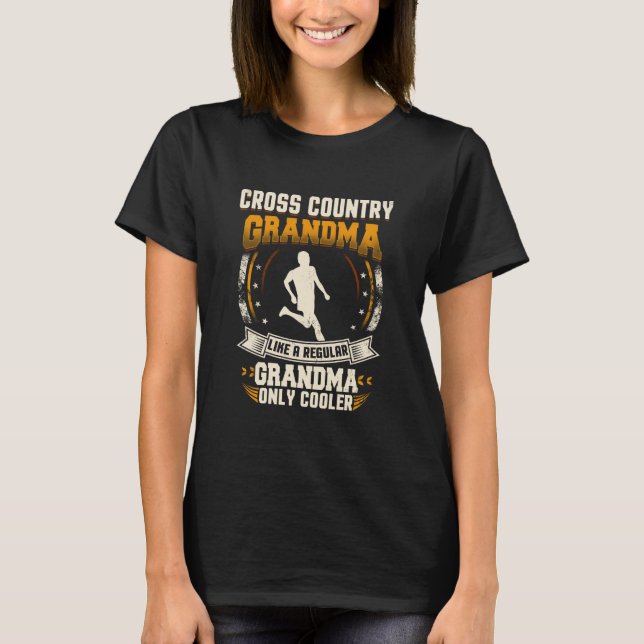 T-shirt Grand-maman régulière de grand-maman de pays (Devant)