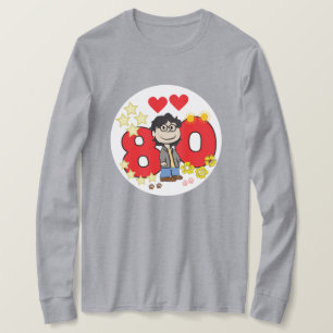 T-shirt Grand-mère a 80 ans