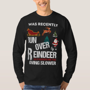 T-shirt Grand-Mère A Été Coupée Par Un Rinder Alors Pardon