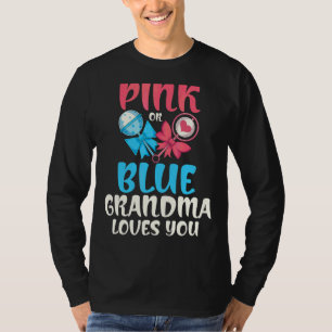 T-shirt Grand-mère Baby Party Baby shower Nana Genre Revea