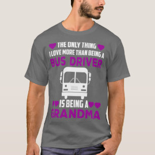 T-shirt Grand-mère chemise 1 du conducteur de bus