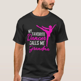 T-shirt Grand-mère danseuse disant amis rodéo