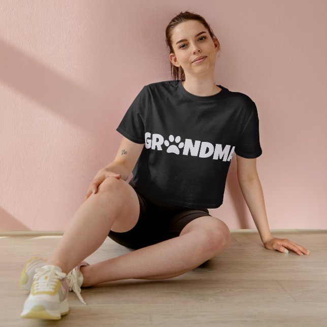 T-shirt grand-mère de chat personnalisé (Créateur téléchargé)
