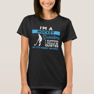 T-shirt Grand-mère de hockey
