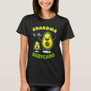 T-shirt Grand-Mère De La Famille Babycado Avocado Qui Corr