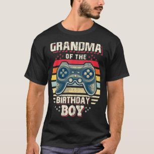 T-shirt Grand-mère de l'Anniversaire Jeu Vidéo de jumelage