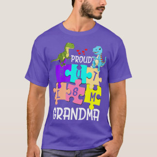 T-shirt Grand-mère de l'autisme fier
