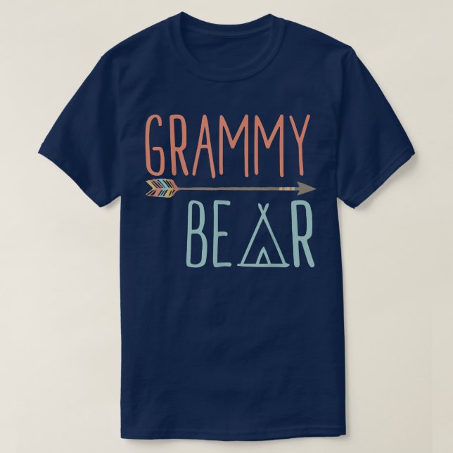 T-shirt Grand-mère de l'ours  (Design devant)