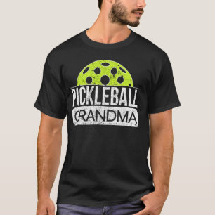 T-shirt Grand-mère de pickleball Joueuse Partie ouverte Pa