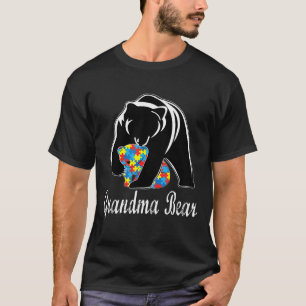 T-shirt Grand-mère de sensibilisation à l'autisme Ourse So