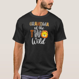 T-shirt Grand-mère des deux bébés Sauvages Nana Lion 2e