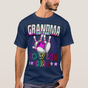 T-shirt Grand-mère du Bowler Girl Matching Family Bowling