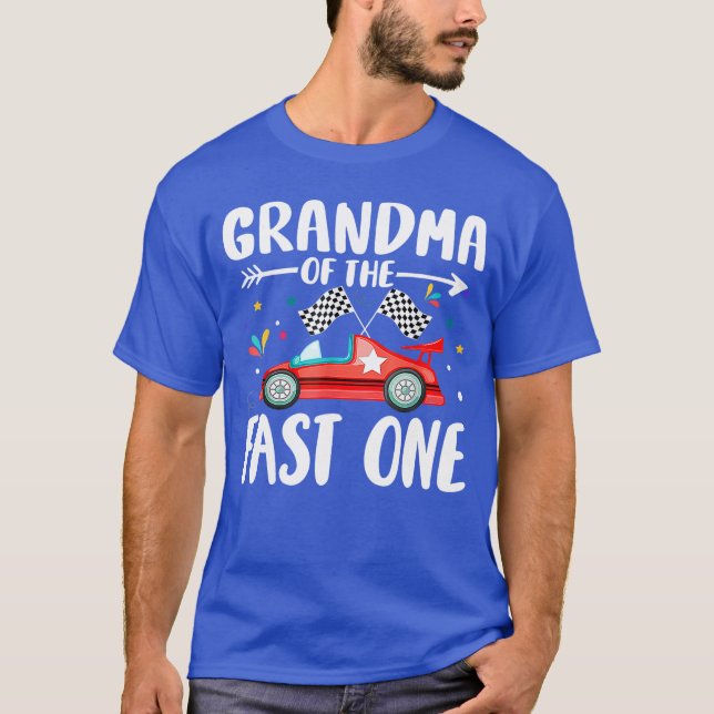T-shirt Grand-mère du Fast One Anniversaire 1ère Race Fami (Devant)