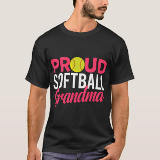 T-shirt Grand-mère du softball