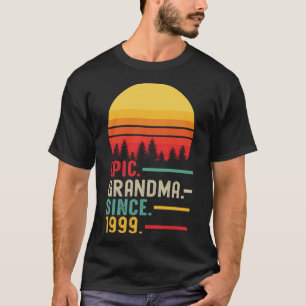 T-shirt Grand-mère épopée depuis 1999, Joyeuse Fête des mè