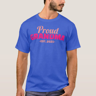 T-shirt Grand-mère Fière 2021
