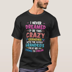 T-shirt Grand-mère fière aime grand-enfants grand-mère