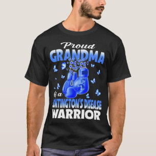 T-shirt Grand-mère fière du guerrier de la maladie de Hunt