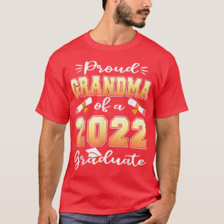 T-shirt Grand-mère fière d'une classe de 2022 senior g