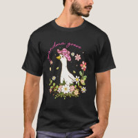 Grand-mère florale Oie Maman Fête des Mères Oie Ri