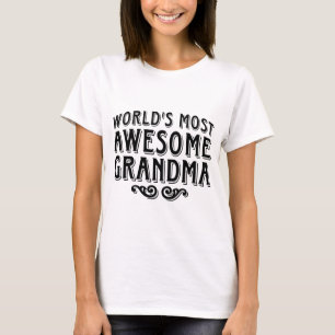 T-shirt Grand-mère géniale