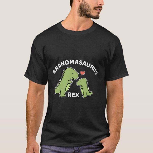 T-shirt Grand-mère Grand-Masaurus Rex (Devant)