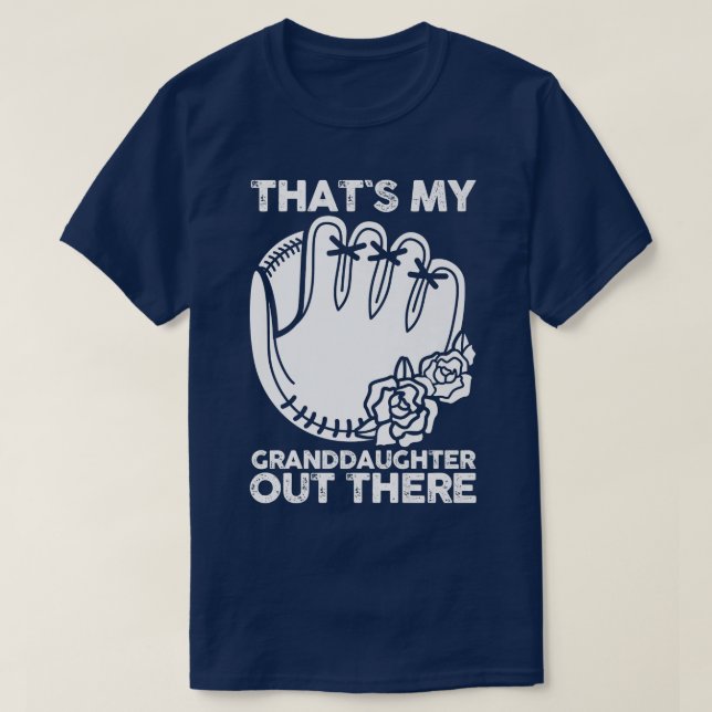 T-shirt Grand-mère Grand-père Grand-fils Baseball  (Design devant)
