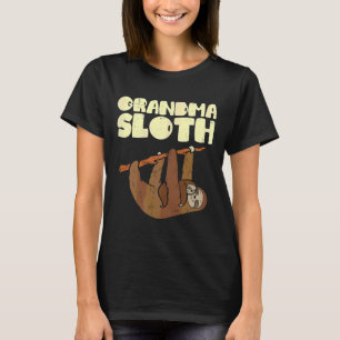 T-shirt Grand-mère Sloth Fundy Fête des mères Nana