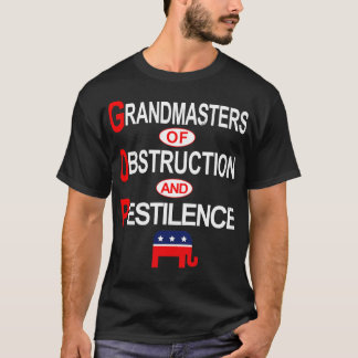 T-shirt Grand-messe du GOP de l'Obstruction et de la Peste