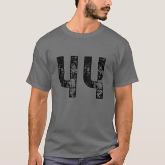 T-shirt Grand Nombre 44 Pour 44E Anniversaire Quarante-Qua