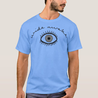T-shirt GRAND OEIL ÉVEILLÉ noir
