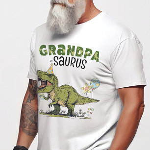 T-shirt Grand-pa-saurus Funny Dinosaur Anniversaire de enf