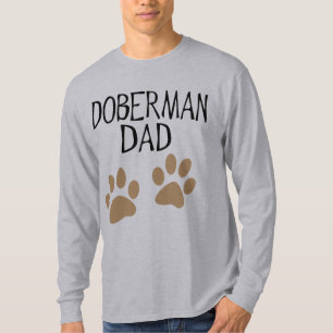 T-shirt Grand papa de dobermann de pattes