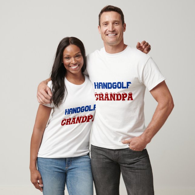T-SHIRT GRAND-PAPA DE HANDGOLF (Unisexe)