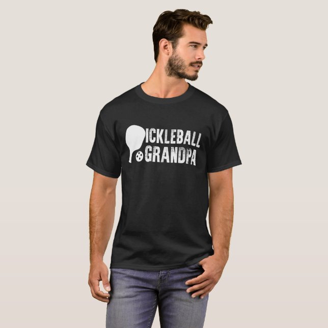 T-shirt Grand-papa de Pickleball (Devant entier)