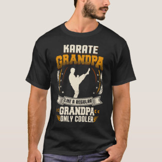 T-shirt Grand-papa régulier de grand-papa de karaté
