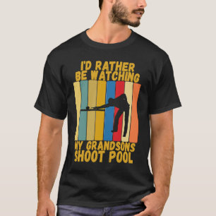 T-shirt Grand-parents vintages Plutôt Regarder Grandsons S